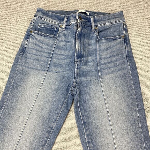 LOFT The Skinny Jeans Women Sz 24/00 Light Wash Mid Rise Jeans NWT - Picture 12 of 16
